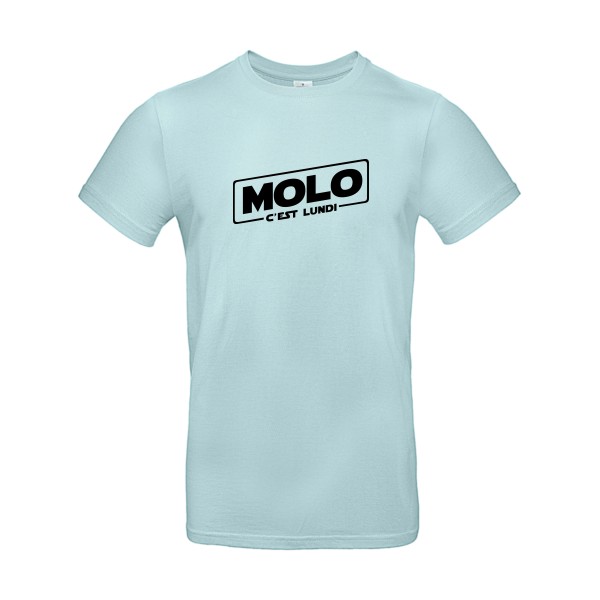 T-shirt original Homme  - Molo c'est lundi - 