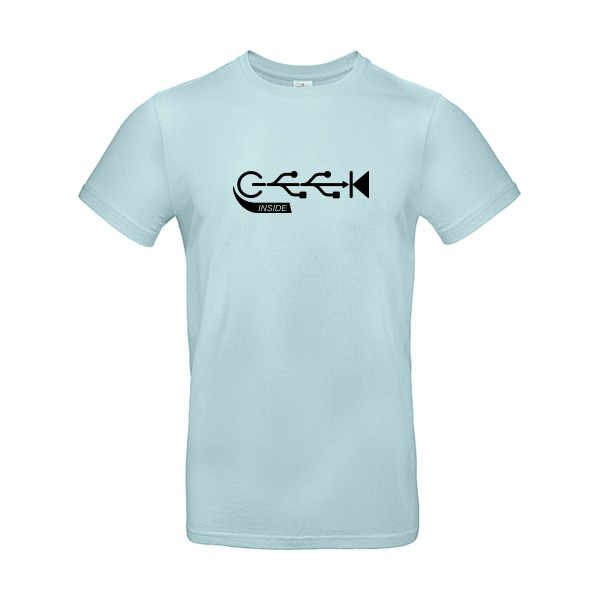 T-shirt Homme geek - Geek inside - 