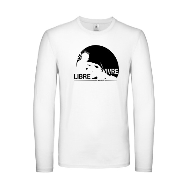 T-shirt manches longues léger - B&C - E150 LSL - free