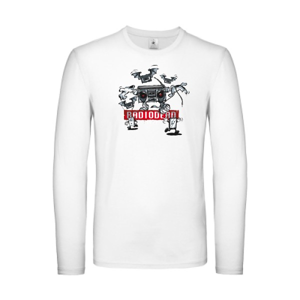 RADIODEAD -T shirt Rock Homme -B&C - E150 LSL