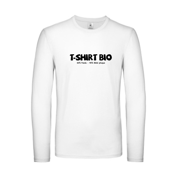 T-Shirt BIO-tee shirt humoristique-B&C - E150 LSL