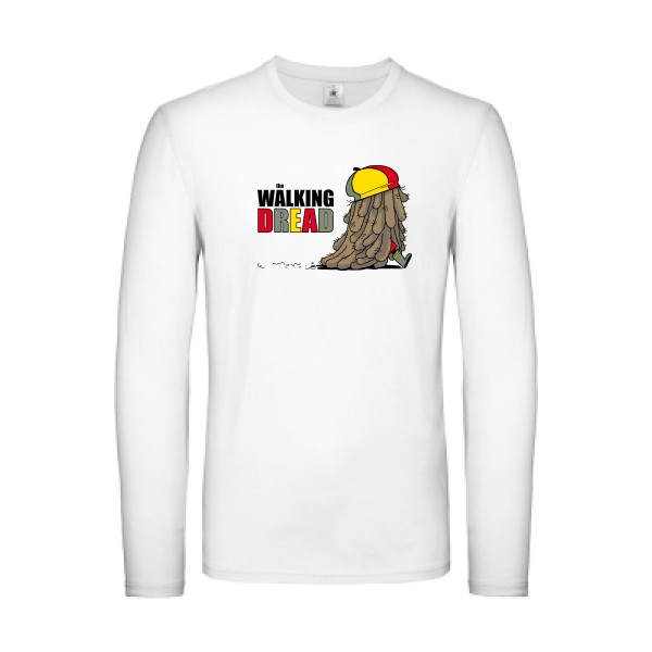 the WALKING DREAD-T-shirt manches longues léger vintage et reggae 