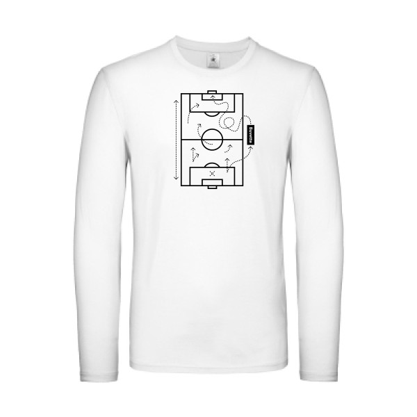 Tactique secrète - T shirt alccol humour Homme -B&C - E150 LSL