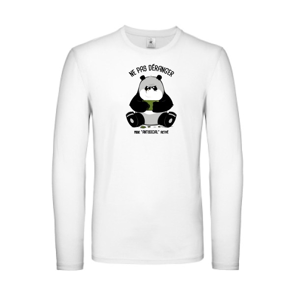 Ne pas déranger-T shirt animaux rigolo - B&C - E150 LSL -