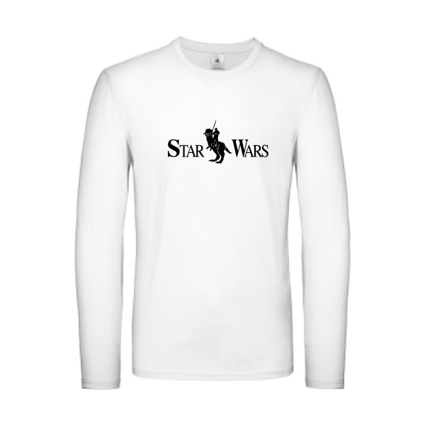T-shirt manches longues léger - B&C - E150 LSL - Star wars lauren
