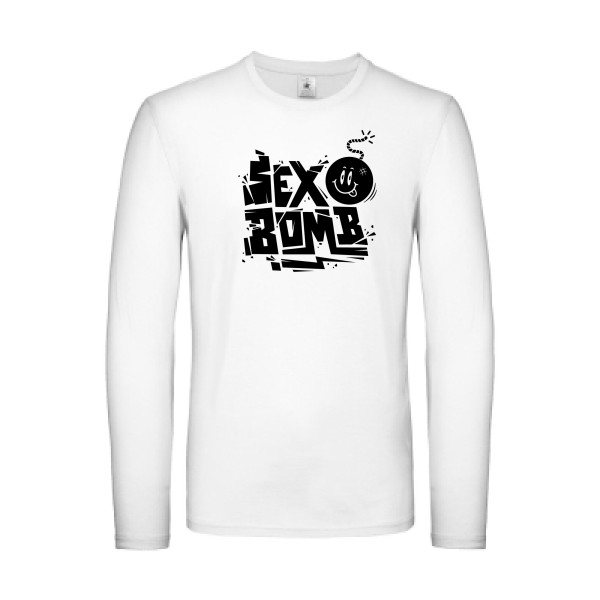 T-shirt manches longues léger - B&C - E150 LSL - Sex bomb