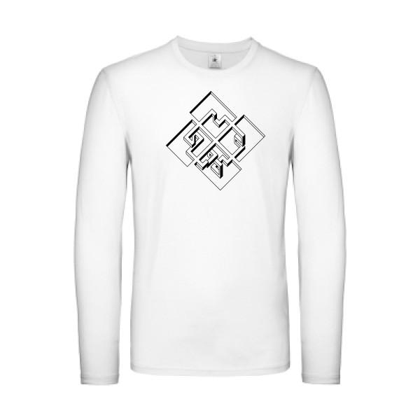 T-shirt manches longues léger - B&C - E150 LSL - Fatal Labyrinth