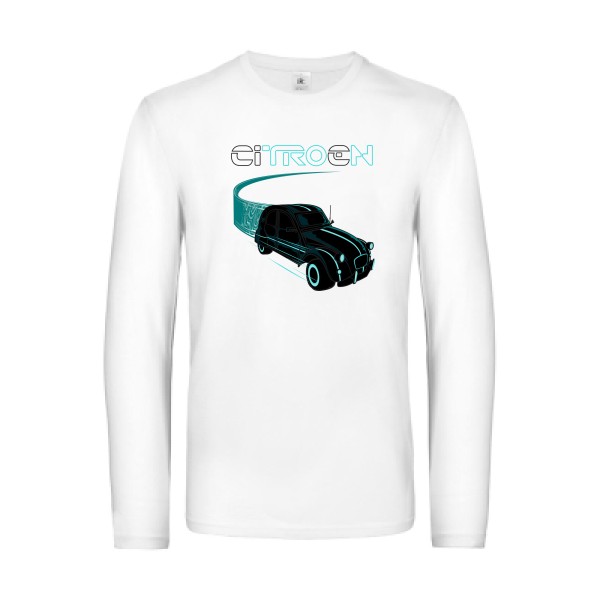 Tron - Tee shirt voiture - B&C - E190 LSL -