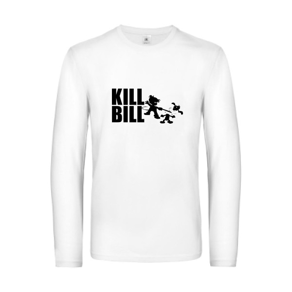 kill bill - T-shirt manches longues kill bill Homme - modèle B&C - E190 LSL -thème cinema -