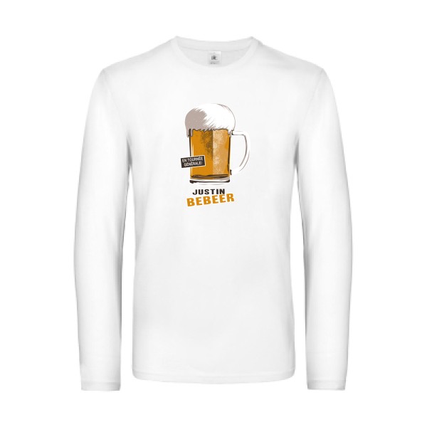 T-shirt manches longues - B&C - E190 LSL - Justin Beber