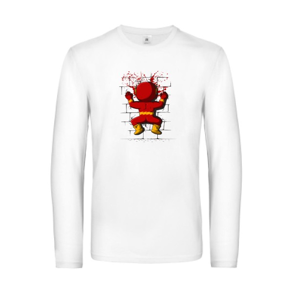 Splach! - T-shirt manches longues parodie Homme - modèle B&C - E190 LSL -thème musique et parodie -