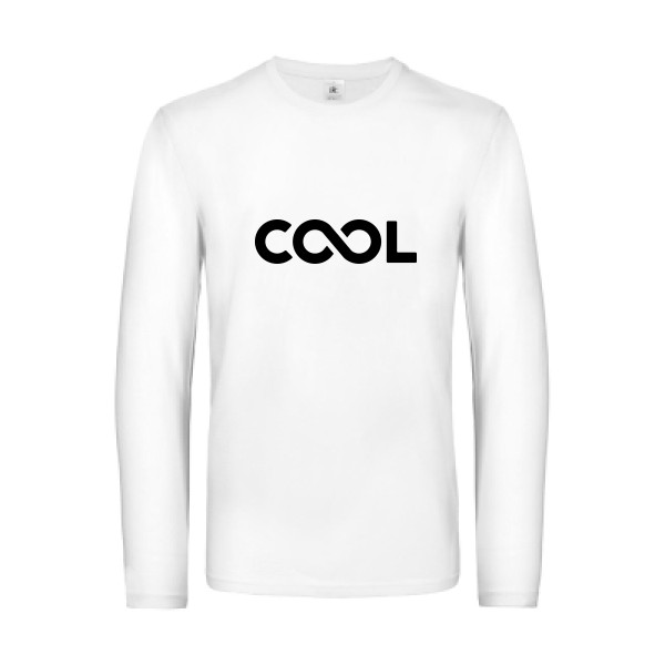 Infiniment cool - Le Tee shirt  Cool - B&C - E190 LSL