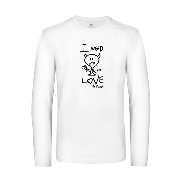 T-shirt manches longues Homme original - LOVER -