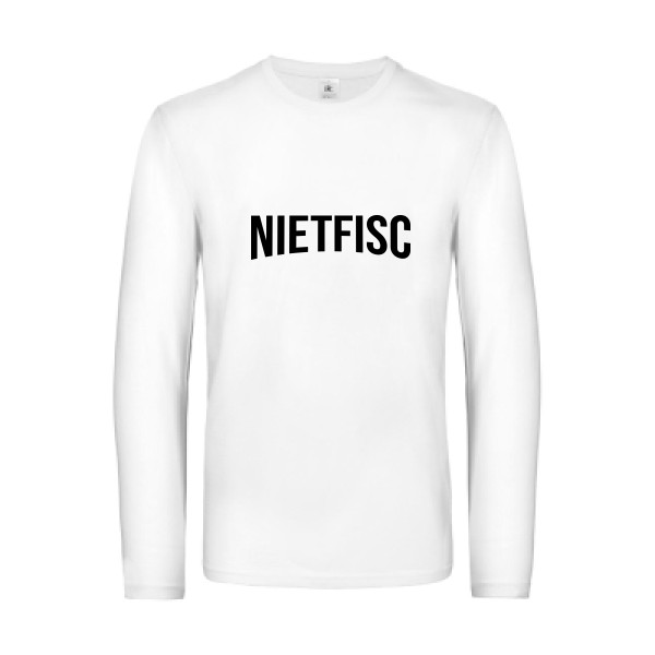 NIETFISC -  Thème tee shirt original parodie- Homme -B&C - E190 LSL-