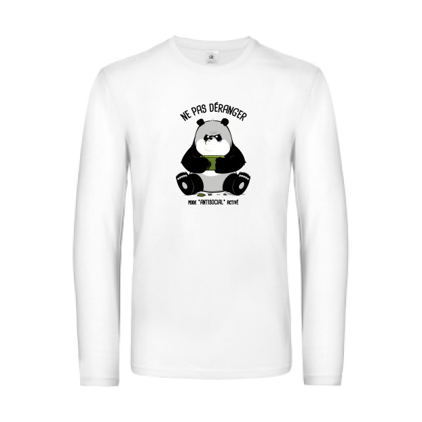 Ne pas déranger-T shirt animaux rigolo - B&C - E190 LSL -