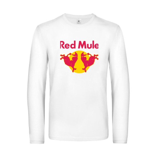 Red Mule-Tee shirt Parodie - Modèle T-shirt manches longues -B&C - E190 LSL