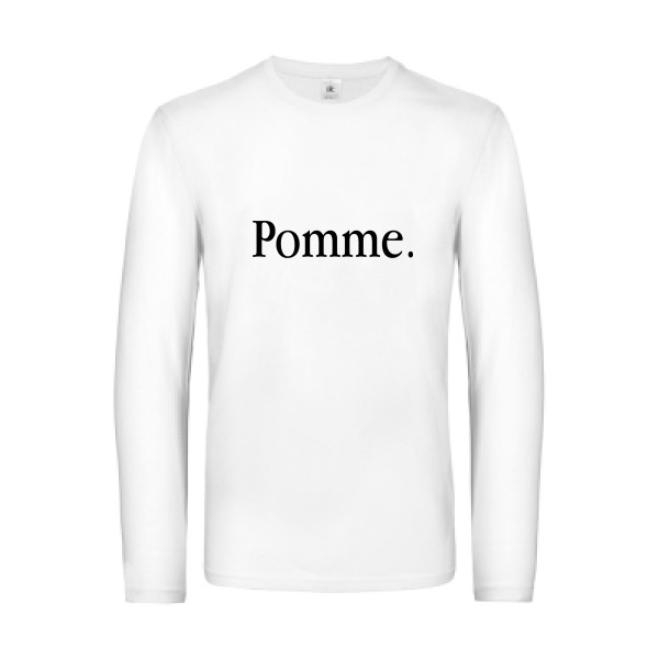 Pub Subliminale - Vêtement geek et drôle - Modèle B&C - E190 LSL - Thème t-shirt Geek -