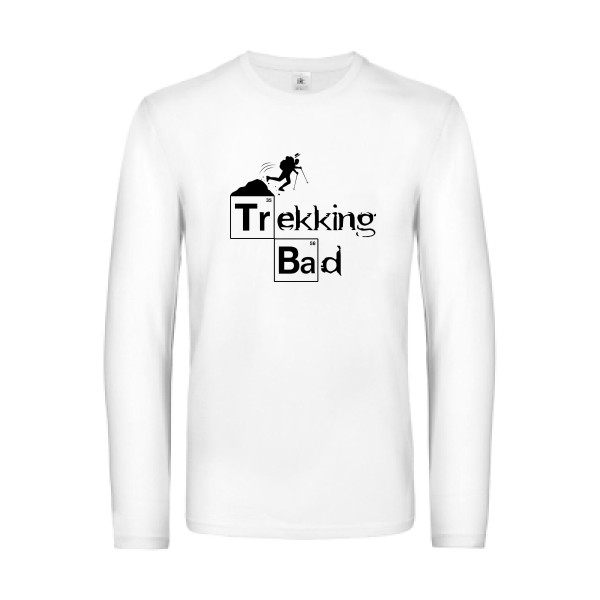 Trekking bad - T-shirt manches longues  - Vêtement original -