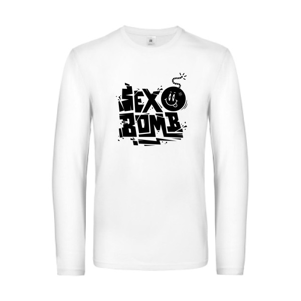 T-shirt manches longues - B&C - E190 LSL - Sex bomb
