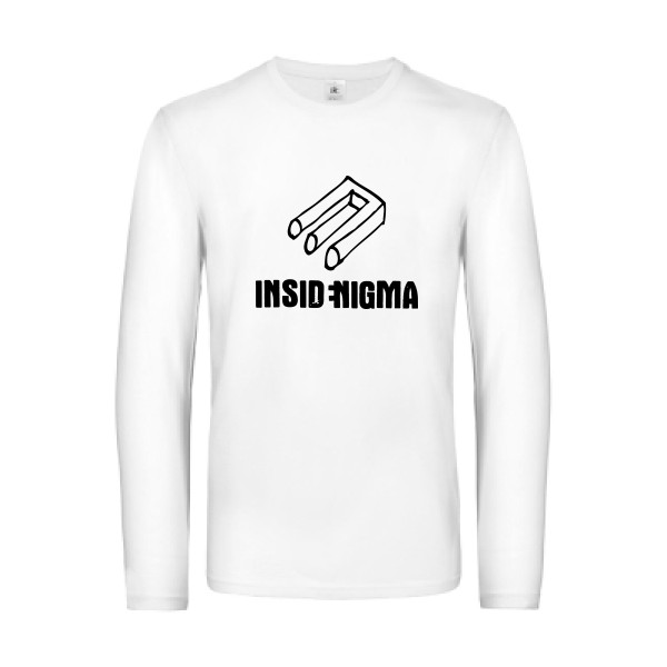 T-shirt manches longues Homme original - enigma4 -