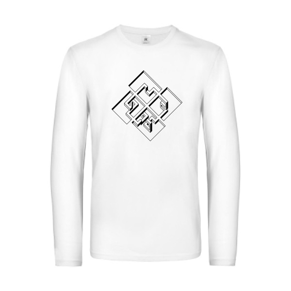 T-shirt manches longues - B&C - E190 LSL - Fatal Labyrinth