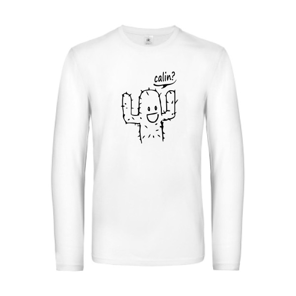 Calin- T shirt drole -B&C - E190 LSL