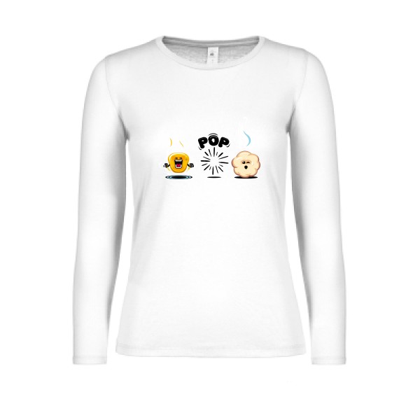King of the POP -T shirt humoristique -B&C - E150 LSL women 