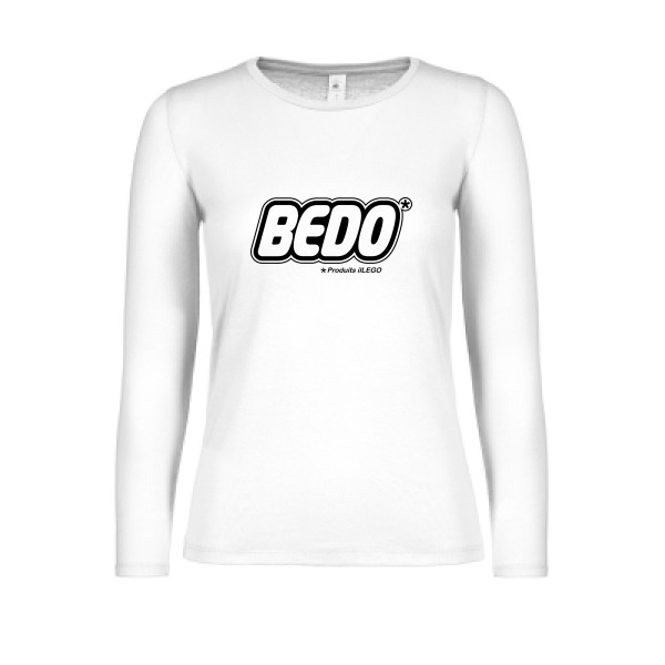 T-shirt femme manches longues léger original Femme  - Bedo - 