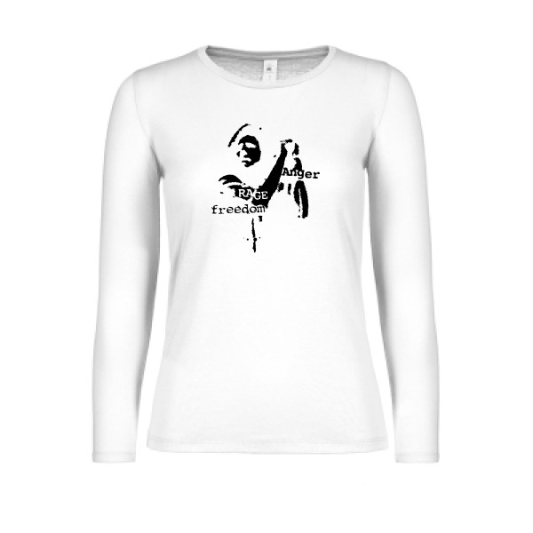 T-shirt femme manches longues léger original Femme  - RATM(without star) - 