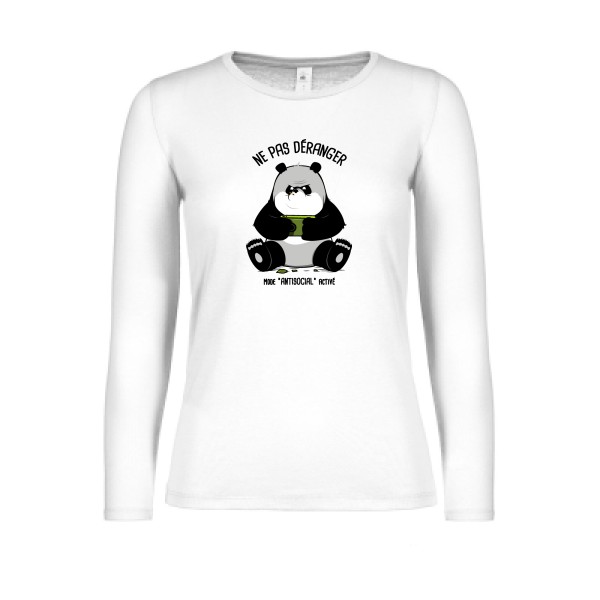 Ne pas déranger-T shirt animaux rigolo - B&C - E150 LSL women  -