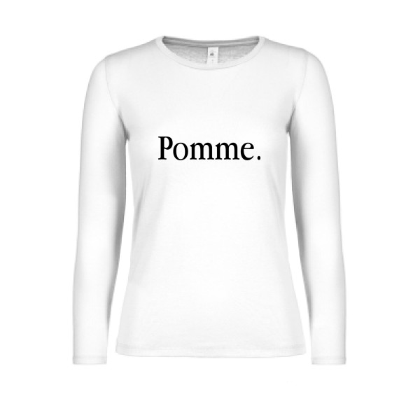 Pub Subliminale - Vêtement geek et drôle - Modèle B&C - E150 LSL women  - Thème t-shirt Geek -