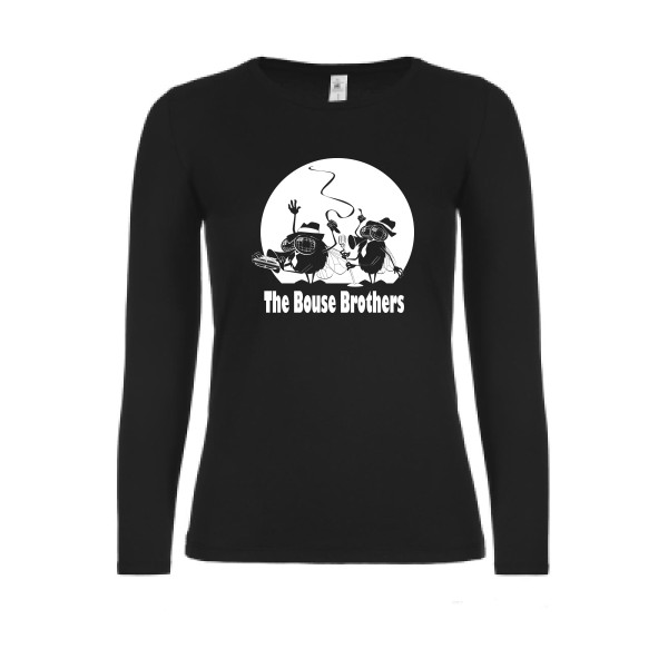 The Bouse Brothers - Tee shirt humour-B&C - E150 LSL women 