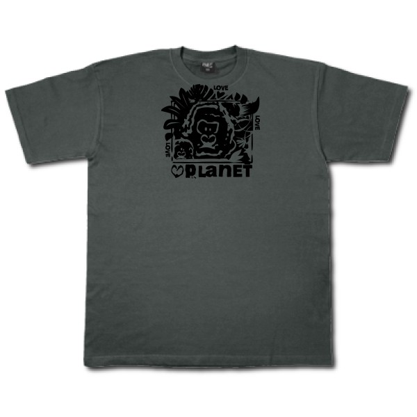 T-shirt Homme original - love planet - 