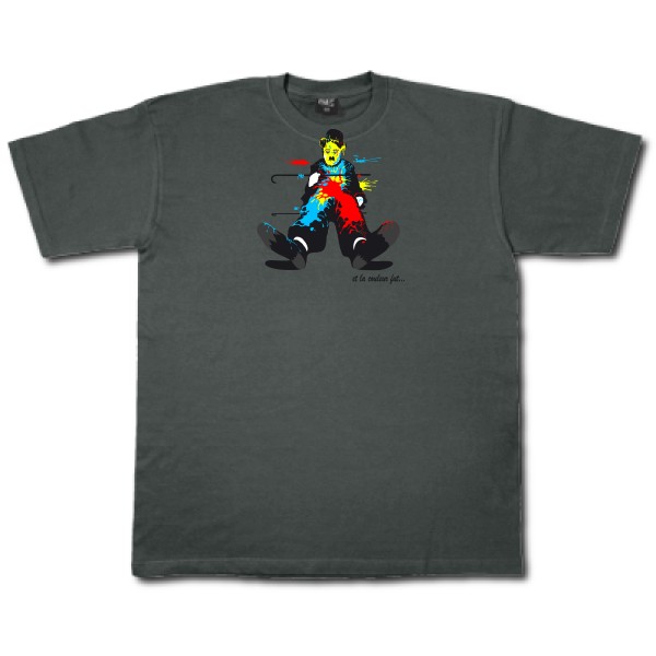 et la couleur fut -T-shirt original Homme -Fruit of the loom 205 g/m² - thème original