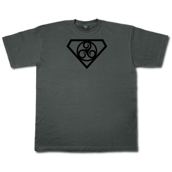 Super Celtic-T shirt breton -Fruit of the loom 205 g/m²