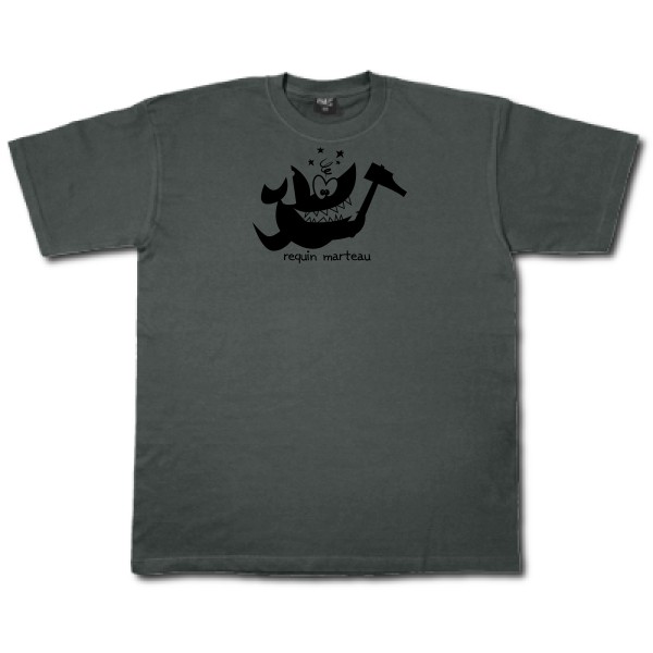 Requin marteau-T shirt marrant-Fruit of the loom 205 g/m²