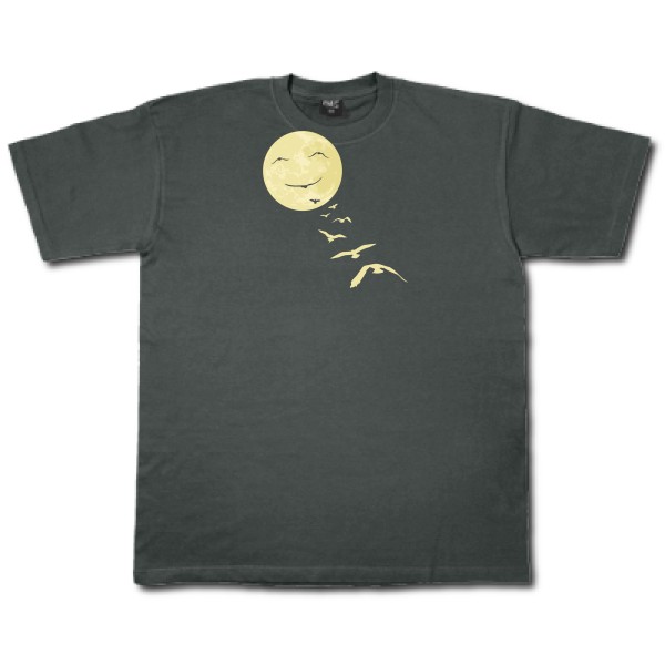 envol - T-shirt abstrait pour Homme -modèle Fruit of the loom 205 g/m² - thème original et abstrait -