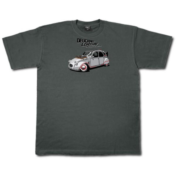DEUCHLOREAN - T-shirt thème automobile - vêtement original pour  Homme -