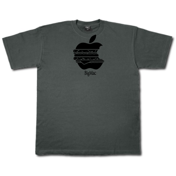 BigMac -T-shirt Geek- Homme -Fruit of the loom 205 g/m² -thème  parodie - 