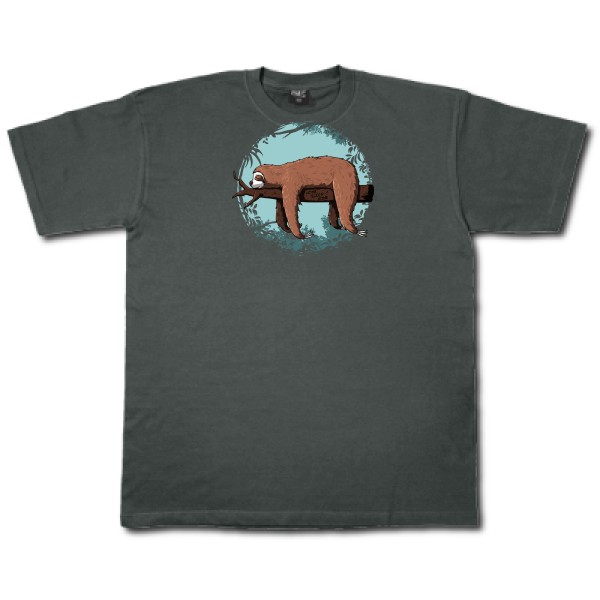 Home sleep home - T- shirt animaux- Fruit of the loom 205 g/m²