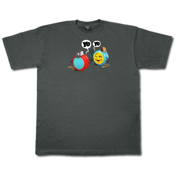 Yo Yo -T-shirt Geek Homme -Fruit of the loom 205 g/m² -thème  Geek -