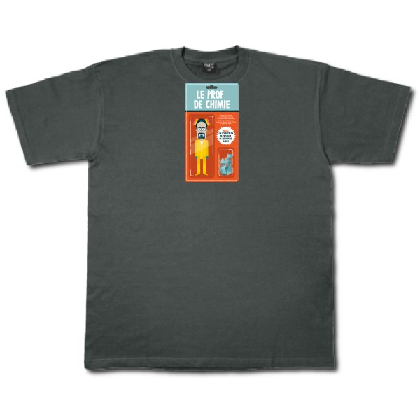 Le prof de chimie - T shirt vintage Homme -Fruit of the loom 205 g/m²