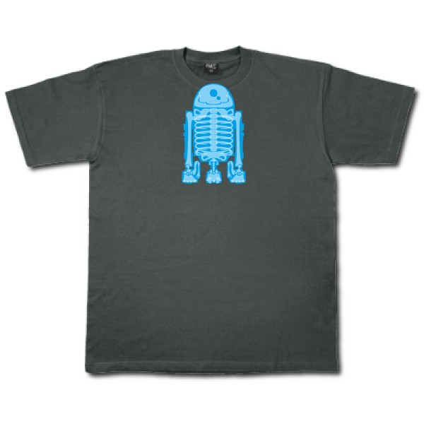 Droid Scan - T-shirt robot pour Homme -modèle Fruit of the loom 205 g/m² - thème science fiction-