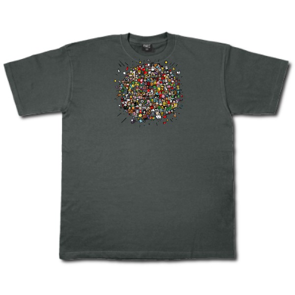 Planète Pop Culture- T-shirts originaux -modèle Fruit of the loom 205 g/m² -