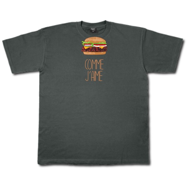 Comme j'aime -T-shirt original Homme -Fruit of the loom 205 g/m² -thème parodie - 
