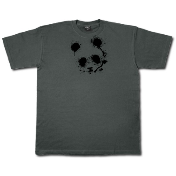 T-shirt panda - Homme -Fruit of the loom 205 g/m² 