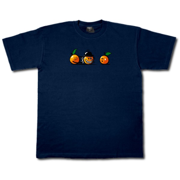 T-shirt - Fruit of the loom 205 g/m² - Orange Mécanique