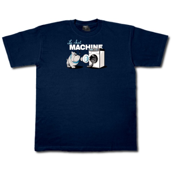 T-shirt - Fruit of the loom 205 g/m² - Le Chat Machine