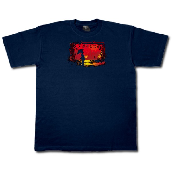 T-shirt - Fruit of the loom 205 g/m² - contemplation