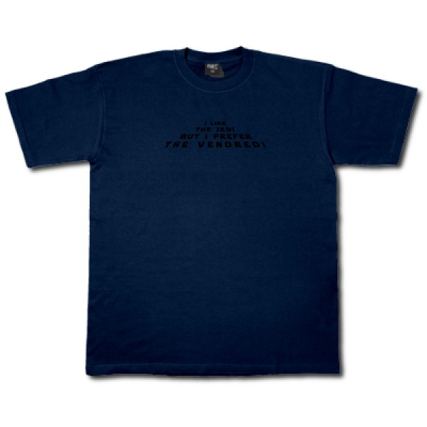 T-shirt - Fruit of the loom 205 g/m² - Jedi
